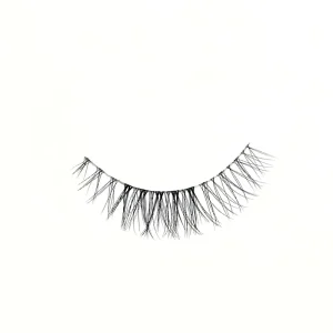SL Lashes 10MM 12mm 14MM Anime Short Japanese Synthetic SPARKLE Cruelty Free False Eyelashes Wispy Korean Clear Band Cosplay