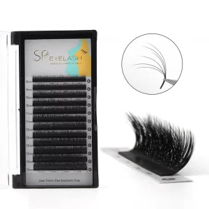 SP EYELASH 4D Multi Layer Camellia Eyelashes 3D Fluffy Effect Eyelash Extensions Custom Logo Camellia Lashes Extension