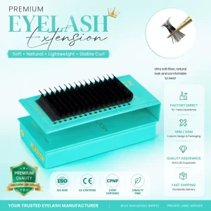 SP EYELASH Cashmere Volume Lash Extensions Matte Black Dense 0.03 0.05 0.07 0.10 J B C CC D DD L M Curl Private Label