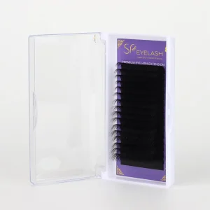 SP EYELASH Dark Matte Cashmere Volume Classic Lash Extensions C CC D DD LD L B J M Curl 0.03 0.20 Thickness Supplies