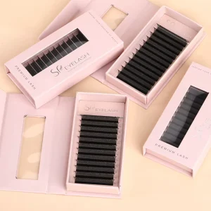 SP EYELASH Fashion W Shaped Eyelashes Supplies Individual Eyelash Extensions Premade W Shape Lashes