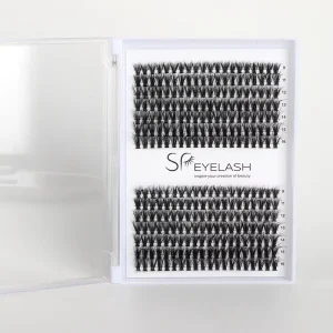 SP EYELASH Pre cut Segmented Cluster Lashes 3D Fluffy 30D 40D C D Curl DIY Volume Lash Clusters Kits Glue Remover MIX 7mm 16mm