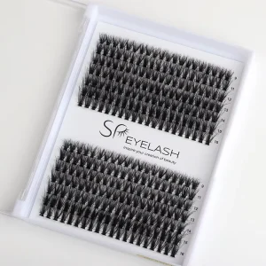 SP EYELASH Silk 3D Effect Fluffy Fans New Design DIY Lash Cluster Kit Segment Eyelash 20D 30D 40D Individual Cluster Lashes