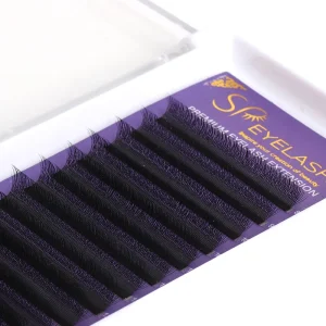 SP EYELASH Volume 0.07mm Thickness C D M L Curl Lash Extension Maple Leaf 5D W Shape Clover Lashes Individual False Eyelashes