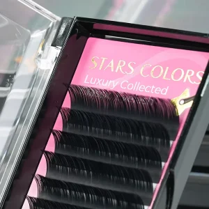 STARSCOLORS Cashmere Lash Tray Finer Tips J B C D Premium Eyelash Extensions 0.03 0.05 0.07mm Volume Eyelashes Wimper