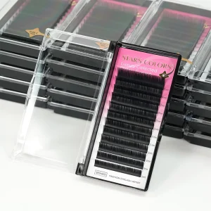 STARSCOLORS Cashmere Lash Tray J B C D Premium Eyelash Extensions 0.03 0.05 0.07mm Volume Eyelashes Velvet Pestanas