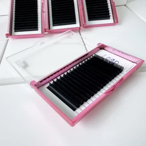 Salon Grade 16 Rows Neat Root Volume Lashes Soft Lightweight Mink Lashes for Professional Eyelash Studios