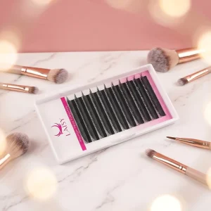 Salon Grade Custom Logo Private Label Lash Extensions Eyelash Extension Supplies for Professional Lash Tech Salon Long Lasting