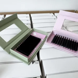 Salon Grade High Density Mega Volume Lashes Soft & Lightweight Lash Tray for Certified Lash Specialists and Pros