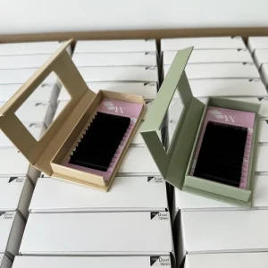 Salon Grade No Gap Individual Lashes Heat bonded Individual Lash Extensions for High end Beauty Shops