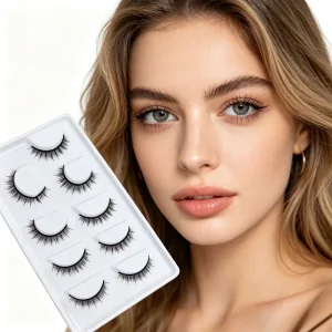 Salon Grade Spiky Comfortable Fluffy Pre Cut Daily Wear Lash Clusters