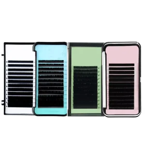 Salon Lash Extensions Lover Artist Make up Real Dark Black Eyelash Extensions Individual Eyelashes