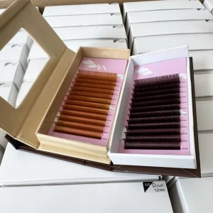 Sample Available High Density Professional Lashes Matte Black Individual Lash Extensions for Professional Review