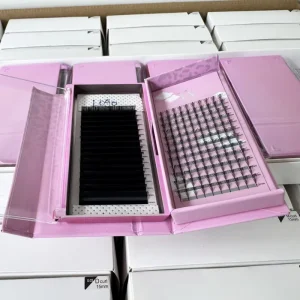 Sample Available High Density Volume Lashes Super Fine Base Professional Lashes for Professional Study and Training
