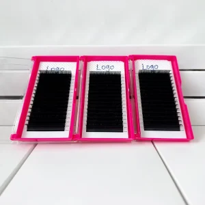 Sample Order Available 16 Rows Lash Tray Super Fine Base Individual Lash Extensions for Product Quality Testing