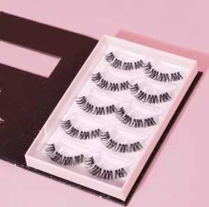 Segment Lashes Diy Eyelash Extensions Kit Pre Cut Segment Eyelash Knot Free Mink Cluster Lashes