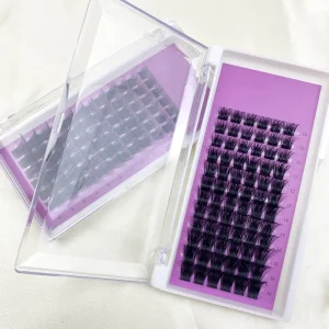 Segmented DIY Cluster Custom Private Label Eyelash Extension Kit Clusters Lashes