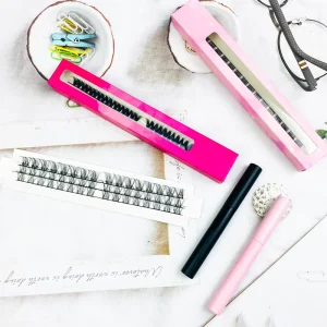 Segmented DIY Eyelash Extension Kit Pre-Cut Cluster Lashes