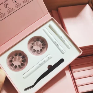 Segmented Eyelashes Synthetic Hair Soft Cotton Band 0.07MM Thickness DIY Lash Extension Custom Kit Lash Bond Sealer