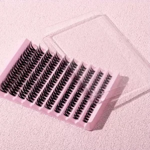 Segmented Fake Eyelashes Popular Fake Eyelashes Large Capacity Single Cluster Natural Dense Fake Eyelashes