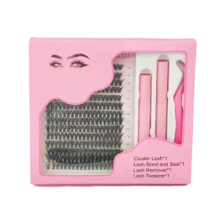 Segmented Lash Clusters 8-25mm Thin Band DIY Eyelash Extension Kit
