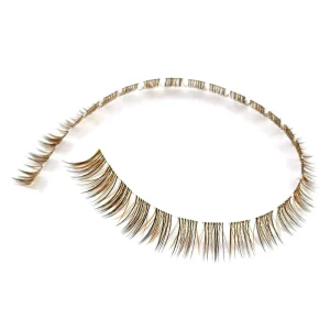Segmented Ribbon Strip Eyelashes Plastic Clear Band DIY Lash Clusters Black Brown Hair Mixed Cluster Lash Extension Full Volume