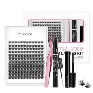 Segmented Russian Lashes Ddcurl Strip Eyelash Cluster Lashes extra Fluffy Lash Extension Glue Diy 10 Days
