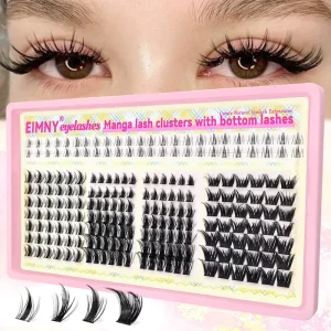 Segmented Synthetic Hair False Eyelash Set 30D40D50D 300 Tuft Hair