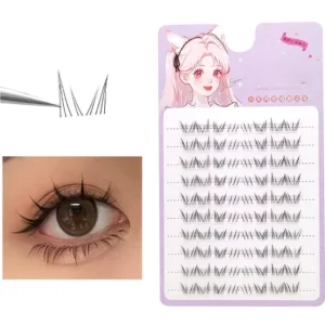 Self Adhesive Bottom Lashes No Glue Needed Pre Bonded Lower Eyelashes Natural Look Reusable 2 99 Trays