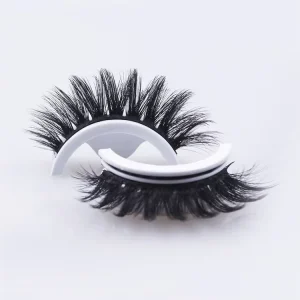 Self Adhesive Eyelashes Glue Free Reusable Full Strip Eyelash Thick Natural Makeup Tool False Lashes