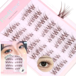 Self Adhesive Eyelashes No Glue Needed Ultra Light Breathable Invisible Band Natural Realistic Lashes Hypoallergenic Design
