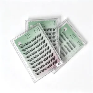 Self Adhesive False Eyelashes No Glue Needed Reusable 3D Strip Lashes Waterproof Natural Pre Glued Lashes OEM Private Label