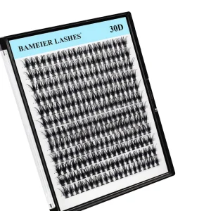 Self Adhesive Lash Clusters 30D 40D 10D 20D Fluffy Cluster Lashes Lash Extension Trays Self Adhesive Cluster Lashes