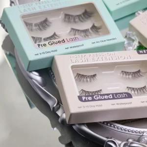 Self Adhesive Premium Vegan Lash Cruelty Free Full Strip Eyelashes Natural Curl Stick On False Lashes Vendor