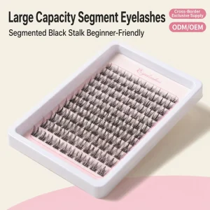 Self-Adhesive Puppy Cluster Lashes 8-18mm DIY Wispy Feathery Extensions Bulk