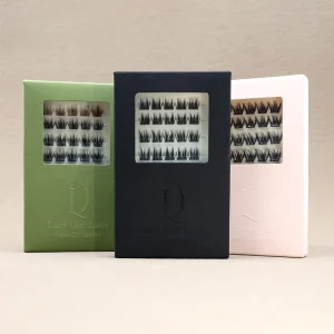 Self Adhesive Reusable Press On Lashes Kit Synthetic Hair Handmade Invisible Cruelty Free 3D Effect Easy Apply 7 15