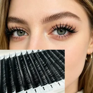 Self Adhesive Spiky Natural 3D Lash Artists Natural Look Doll Lashes