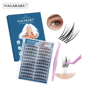 Self-Applied Manga DIY Cluster Eyelash Extensions Segmented Glue-Free Lashes