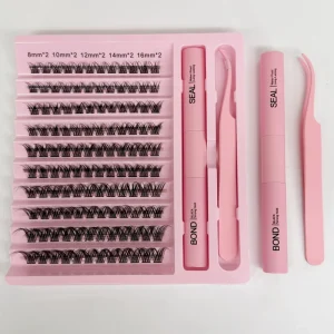 Self Eyelash Mink Cluster Lashes False Eyelashes DIY Lash Vendor Individual Lashes Extension Kit Eyelash Cluster Kit