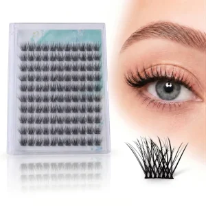 Self adhesive Eyelashes with a Natural Look No Glue Needed Lash Clusters and Reusable Self adhesive Lashes for Beginners