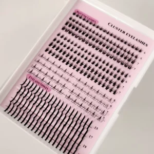 Semi Hand Made Bottom Lash Clusters DIY Eyelash Extensions 4 Styles Lower Lashes Wispy Individual Lashes Natural Spikes
