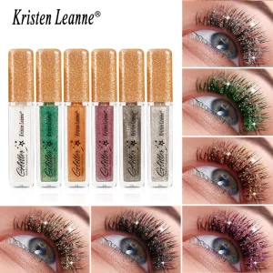 Shimmering and Sparkling Crushed Diamond Colored Pearlescent Glitter Mascara