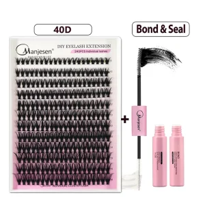 Short Length DIY Cluster Eyelash 6-10mm Natural Mini Individual Lashes Inner Corner Accent Bottom Lashes
