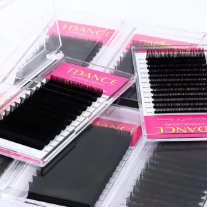 Siberian Individual Faux Mink Eyelash Extensions Professional Classic Lash Tray Volume Lash Extensions LC BC Vegan