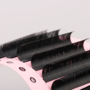 Siberian Mink Lashes Eyelash Extensions High Quality Dark Matte Faux Mink Lash Extension
