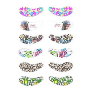 Silicone Eye Patch Lower Eyelash Eye Pads Transparent Stickers Under Eyelash Pads Patch Customizable Patterns