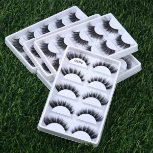 Silk Eyelashes Private Label Faux Mink Eyelash 25mm Lashes Eye Lash Manufacture