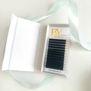 Silk Soft Fluffy Eyelash Extension Russian Mega Volume Soft Lashes Super Matte Black Eyelashes Semi Permanent Professional Lahes