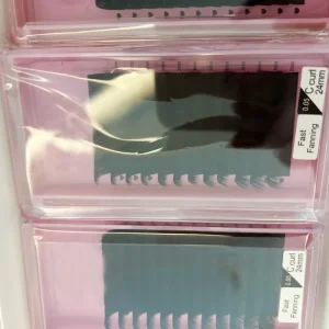 Silk Volume Private Label Cashmere 03 05 07 Eyelash Extension 8-25mm Dark Matte Velvet Mink Lash Tray Extension Supply