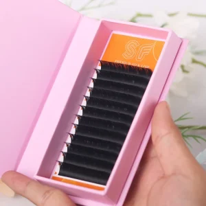Silk Volume Soft Dark Silk Matte Eyelash Lash Extension Supplies Vendor Private Label Cashmere Lash Extension